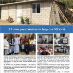 Trece casas para familias sin hogar en México